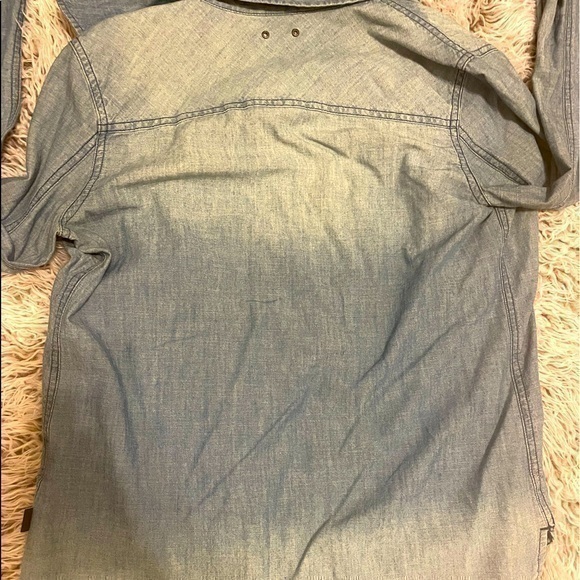 Converse faded denim button up - Picture 4 of 4